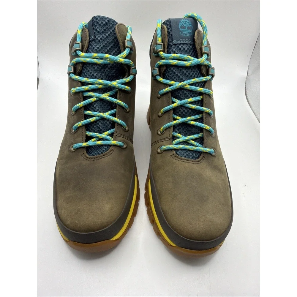 Timberland Jenness Falls Womens Olive‎ Green Waterproof Hiking Boots Size 7.5